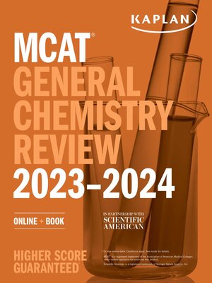 cover image of MCAT General Chemistry Review 2023-2024: Online + Book